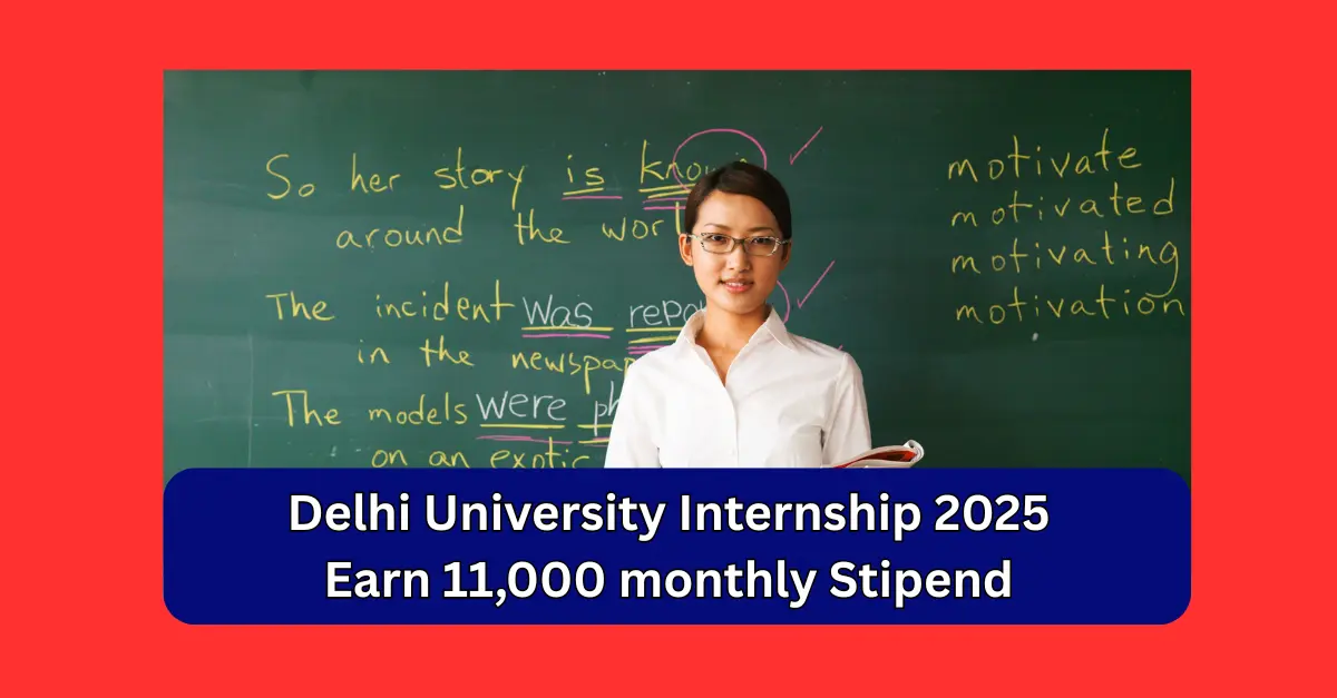 Delhi University Internship 2025