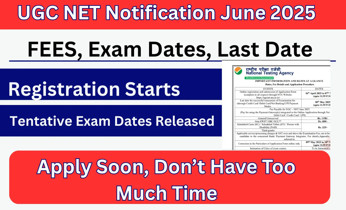 UGC NET June 2025 Notification