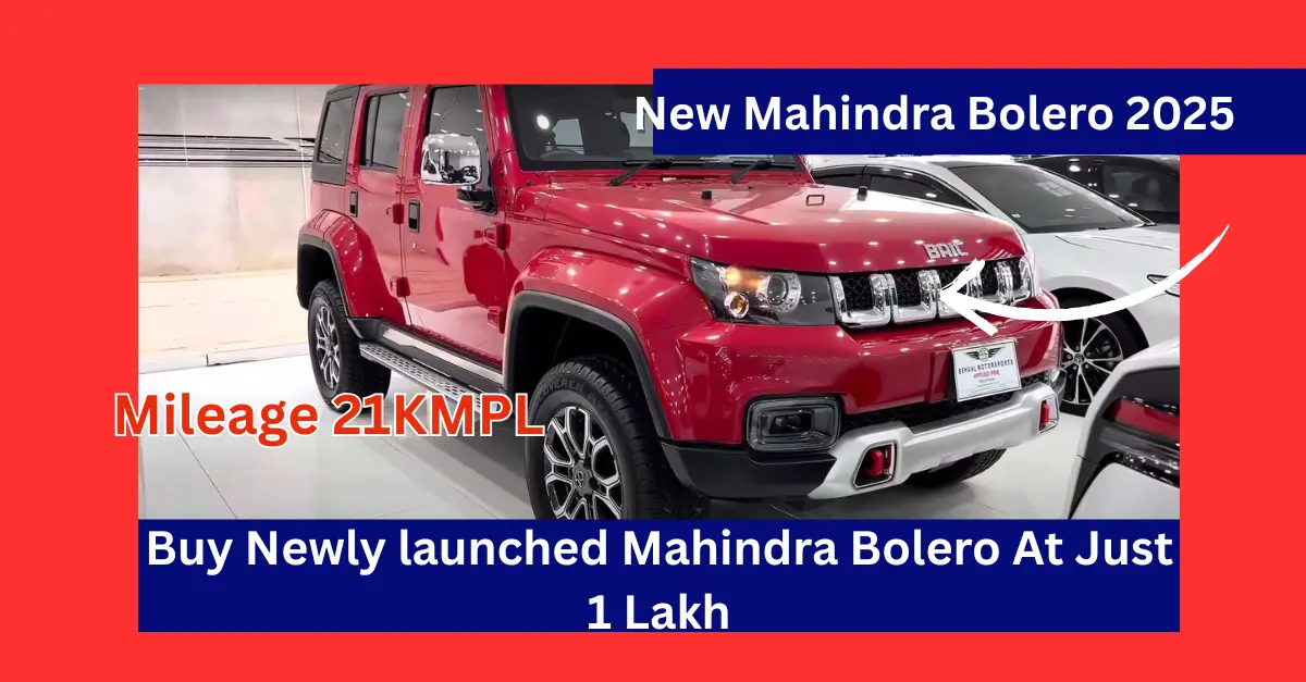 Mahindra Bolero 2025