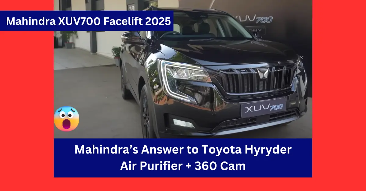 Mahindra XUV700 Facelift 2025