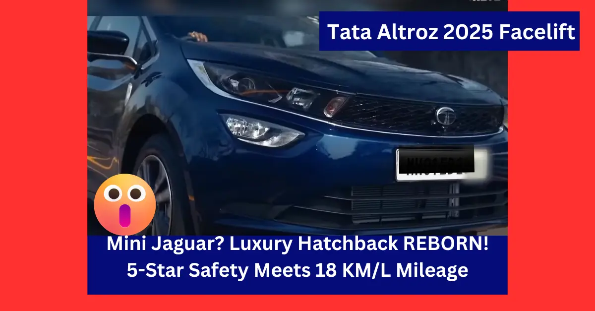 Tata Altroz 2025 Facelift