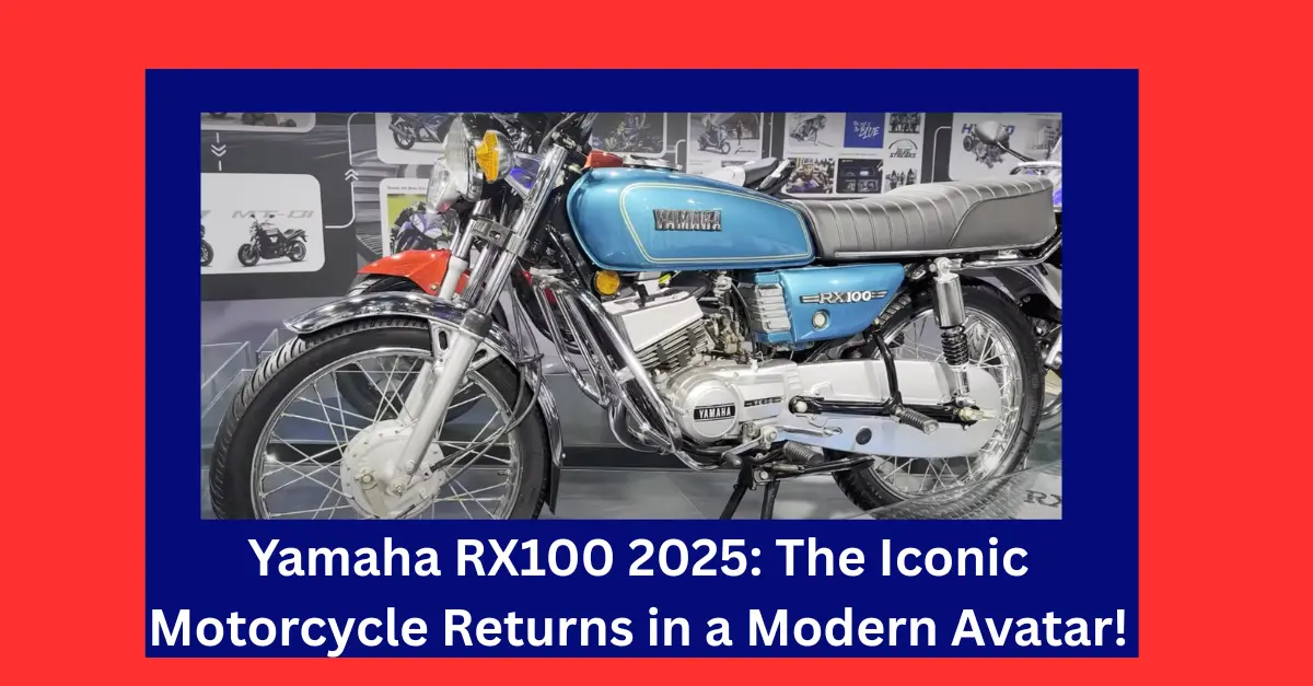 Yamaha RX100 2025