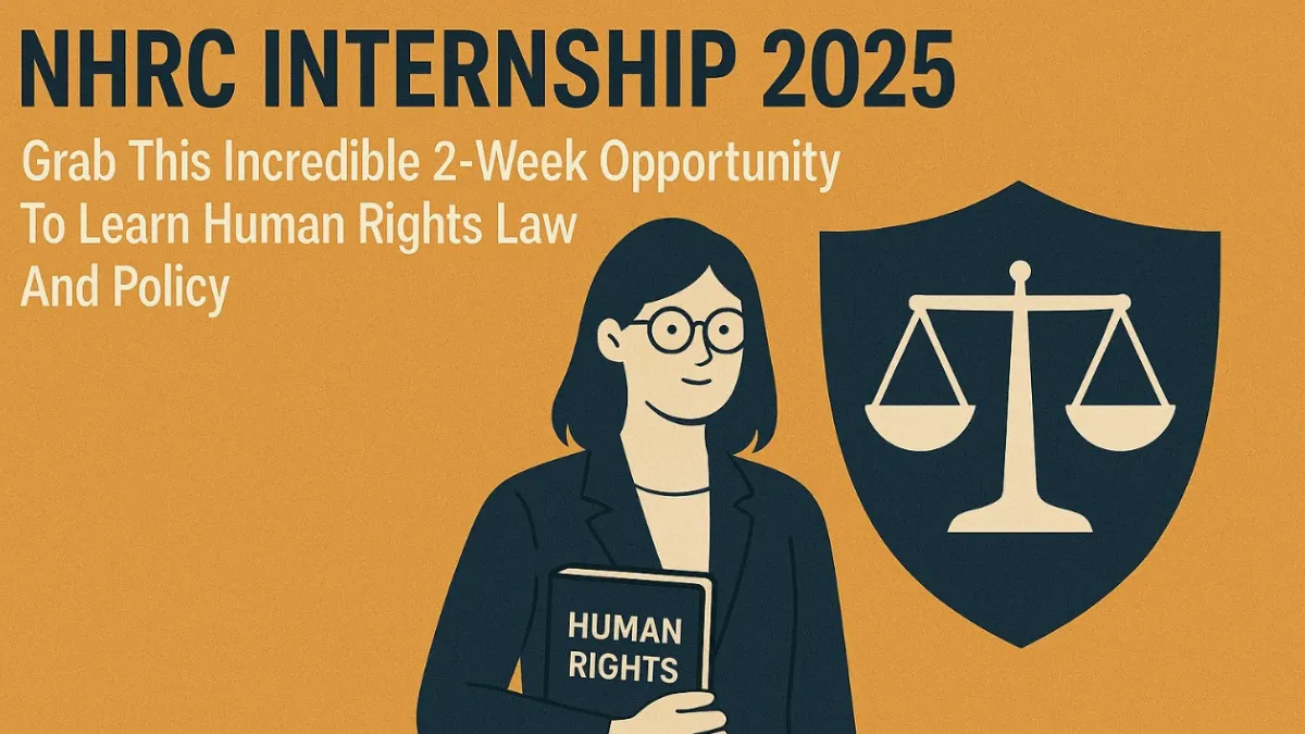 NHRC Internship 2025