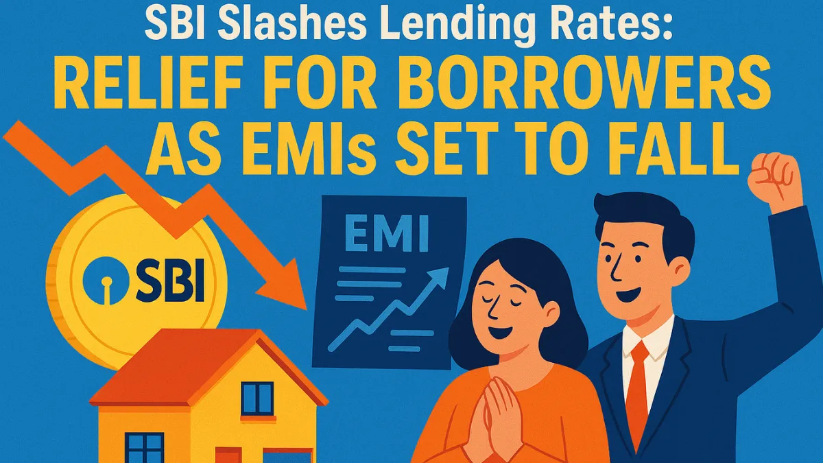 SBI Slashes Lending Rates