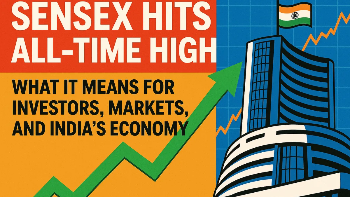 Sensex Hits All-Time High